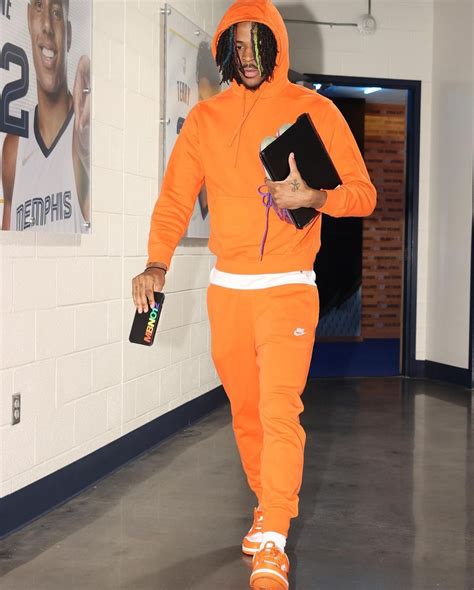 Ja Morant Outfit From May 4 2022 Whats On The Star
