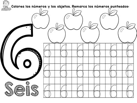 Preescolar Dibujos Para Colorear Con Numeros Del 1 Al 10 Imprimir