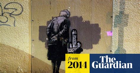 Banksy Mural Art Buff Vandalised Banksy The Guardian