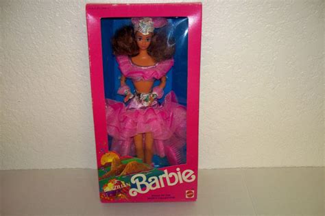 Vintage 1989 Brazilian Brazil Barbie Dolls Of The World 9094