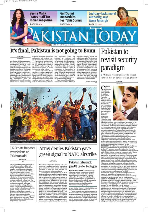 Newspaper Pakistantoday By Pakistan Today Issuu