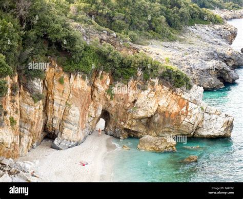 Mylopotamos Beach Pelion Greece Stock Photo Alamy