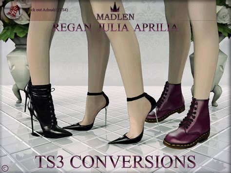 Madlen Ts3 Shoes Conversions The Sims 3 Catalog