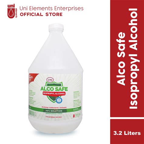 Alco Safe Isopropyl Alcohol 32 Liters Lazada Ph