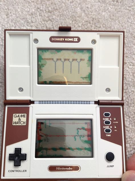Just Got A Donkey Kong Ii Game And Watch With A Very Dim Upper Screen
