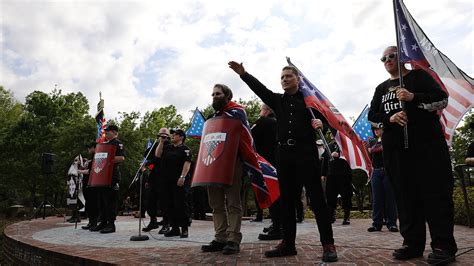 Neo Nazi Rally Draws About Two Dozen People And Upends A Small Georgia