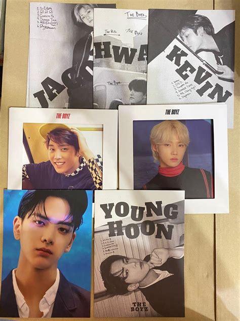 The Boyz Album Photocards Inserts Hobbies And Toys Memorabilia