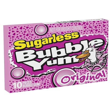 Fansedge Bubble Yum Original Sugarless Bubble Gum 10 Pc Reviews 2021