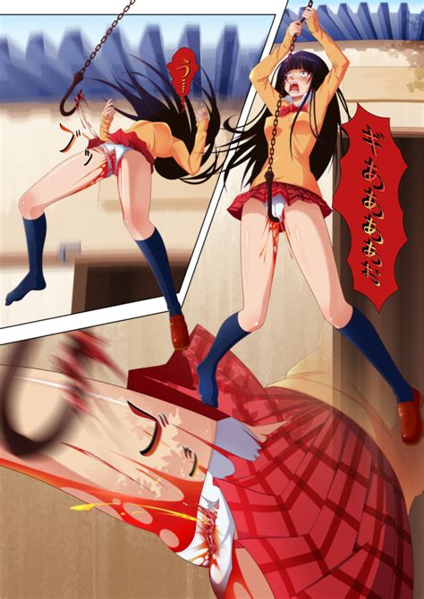 Rule 34 Blood Cunt Punt Female Guro Hanging Panties Pussy Skirt Tears