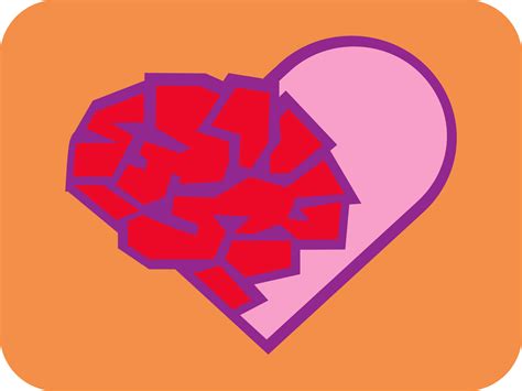 Heart Brain By Christy Kintzel On Dribbble