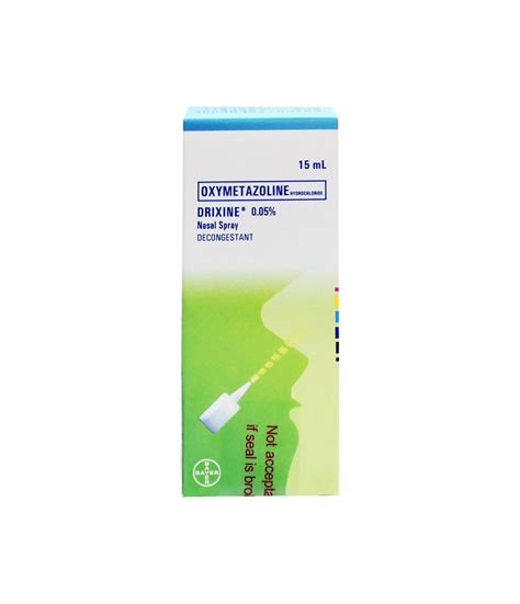Drixine Nasal Spray 15ml Rose Pharmacy Medicine Delivery