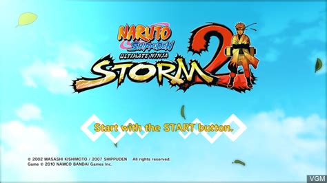 Fiche Du Jeu Naruto Shippuden Narutimate Storm 2 Sur Microsoft Xbox