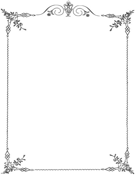 Download free page border templates and use any clip art,coloring,png graphics in your website, document or presentation. Pin on ghg