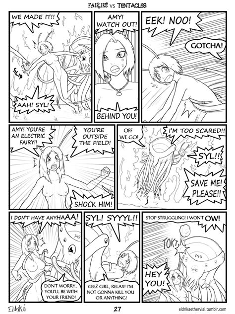 Rule 34 Bobbydando Breasts Comic Fairies Vs Tentacles Fairy Fantasy
