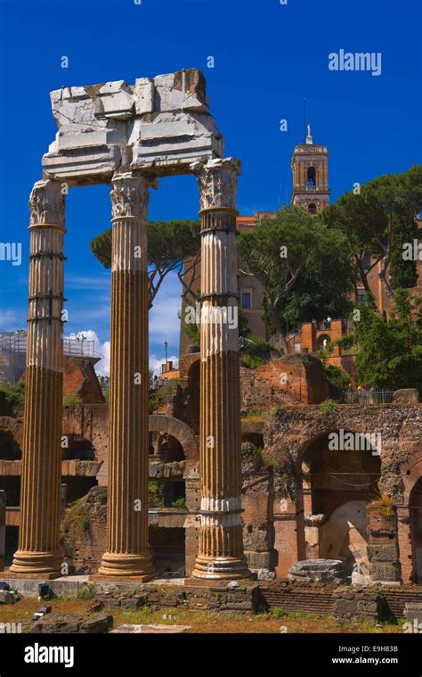 Forum Des Caesar Tempel Der Venus Genetrix Forum Romanum Rom Latium