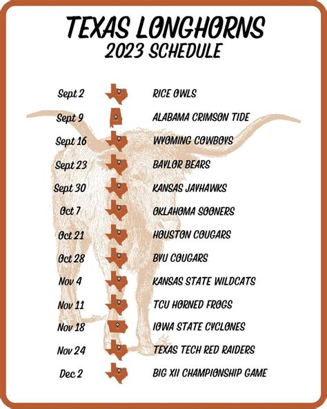 Micheal Gibbs Gossip Texas Longhorns Football Schedule 2024