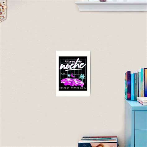 Eslabon Armado Merch Eslabon Armado Vibras De Noche Art Print By