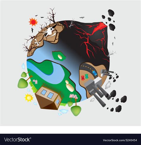 Global Warming Design 08 Royalty Free Vector Image