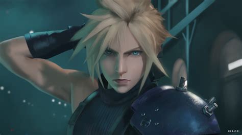 Cloud Strife Final Fantasy Vii Remake By Murashi Art On Deviantart Клауд страйф