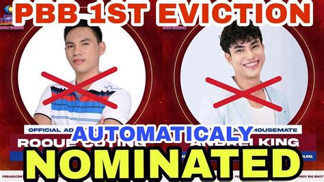 1st eviction night andrei at roque automatically nominated youtube