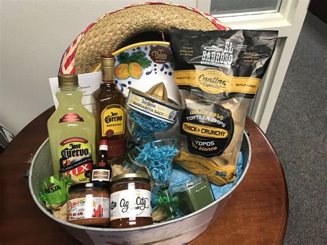 Cinco De Mayo T Basket Jose Cuervo Gold Tequila Two Margarita