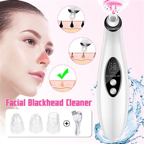 Blackhead Remover Electric Facial Pore Cleaner With Probes