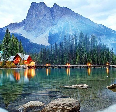 Emerald Lake Alberta Canada Places To Travel Beautiful Places
