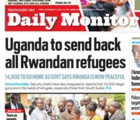 Uganda Rwanda Tension Escalates As Kagame Bans Daily Monitor Newspaper