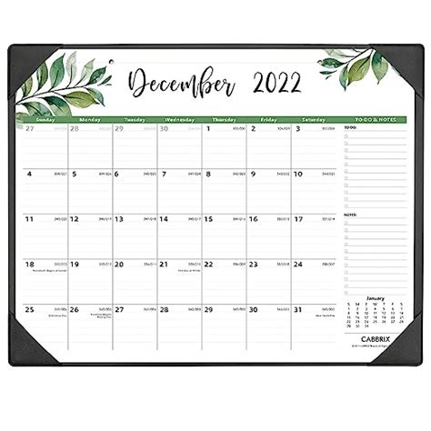 Cabbrix 2020 Monthly Wall Calendar Wirebound Ruled Blocks Colorful