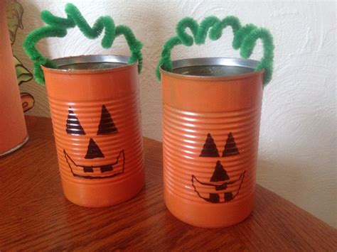 Soup Can Halloween Decor Diy Crafts Halloween