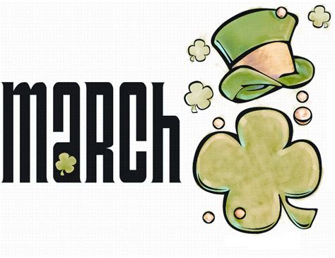 March Free March Clip Art For Calendars Clipart Images 3 Clipart
