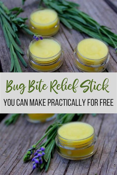 Bug Bite Relief Stick You Can Make Practically For Free Natural