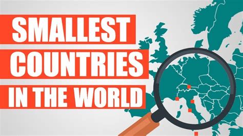 List Of Top 10 Smallest Country In The World