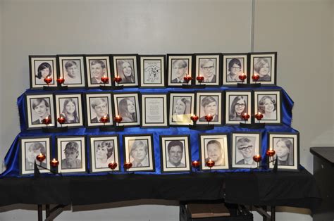 in remembrance of deceased classmates