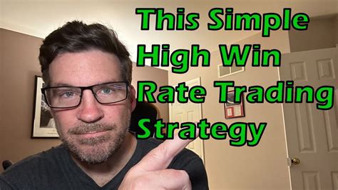 The Simplest High Win Rate Trading Strategy - YouTube