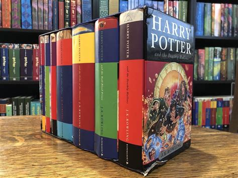 Harry Potter Bloomsbury Boxed First Edition Set 1 7 By Jk Rowling