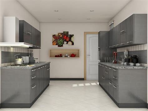 Parallel Modular kitchen | Parallel kitchen design, Kitchen modular