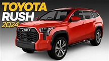 TOYOTA RUSH 2024 - Motor más GRANDE e HIBRIDO - YouTube