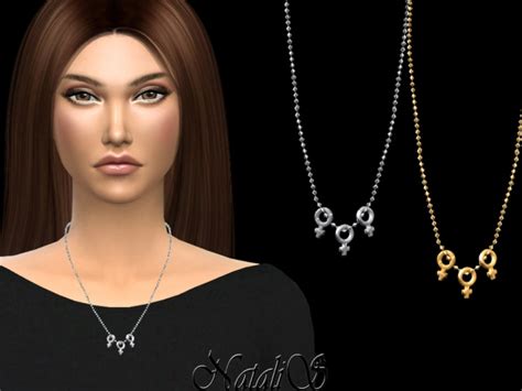 Venus Pendant Necklace By Natalis At Tsr Sims 4 Updates