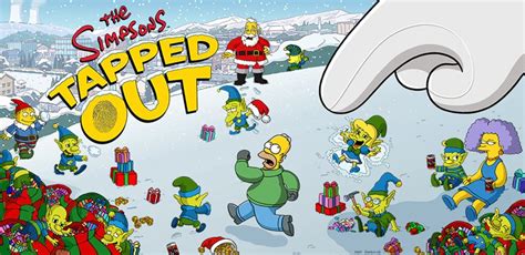 ‘the Simpsons Tapped Out Gets Holiday Additions Bubbleblabber