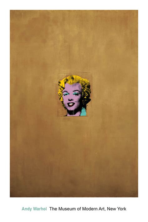 Gold Marilyn Monroe 1962 Art Print By Andy Warhol King And Mcgaw