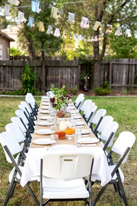 Be beautiful to look at; Domestic Fashionista: Fall Backyard Entertaining: Birthday ...