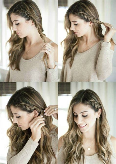 Style your locks in messy, uneven waves for an effortlessly undone vibe. easy hairstyles for lazy days | Easy hairstyles for medium ...