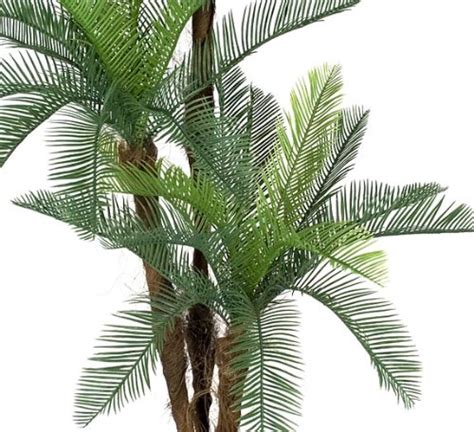 Artificial Flora Two 6 Cycas Tripled Artificial Palm Tree Silk Plant