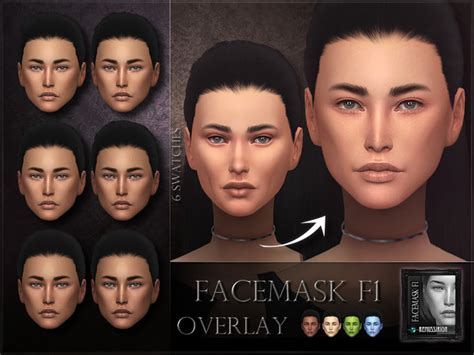 Female Facemask 01 Overlay By Remussirion At Tsr Sims 4 Updates