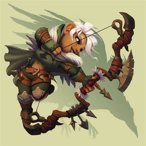 Gnome Hunter By Sergiy Z Imaginaryazeroth World Of Warcraft