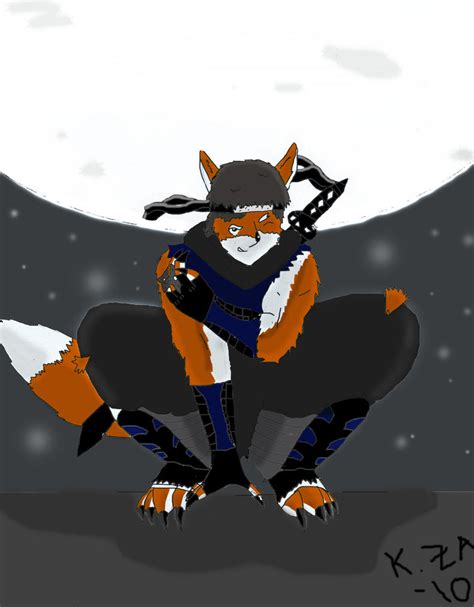 Ninja Fox By Kzmaster On Deviantart