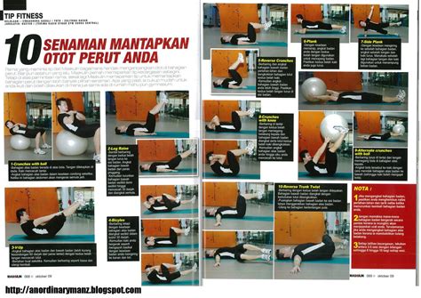 Hewhewhew ~ kembali apa nye. ZERO to HERO: SENAMAN UNTUK OTOT PERUT
