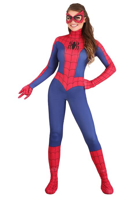 Adult Womens Spiderman Costume Ubicaciondepersonascdmxgobmx