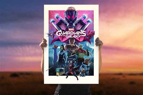 Guardians Of The Galaxy Fine Art Print By Grey Matter Art Sideshow